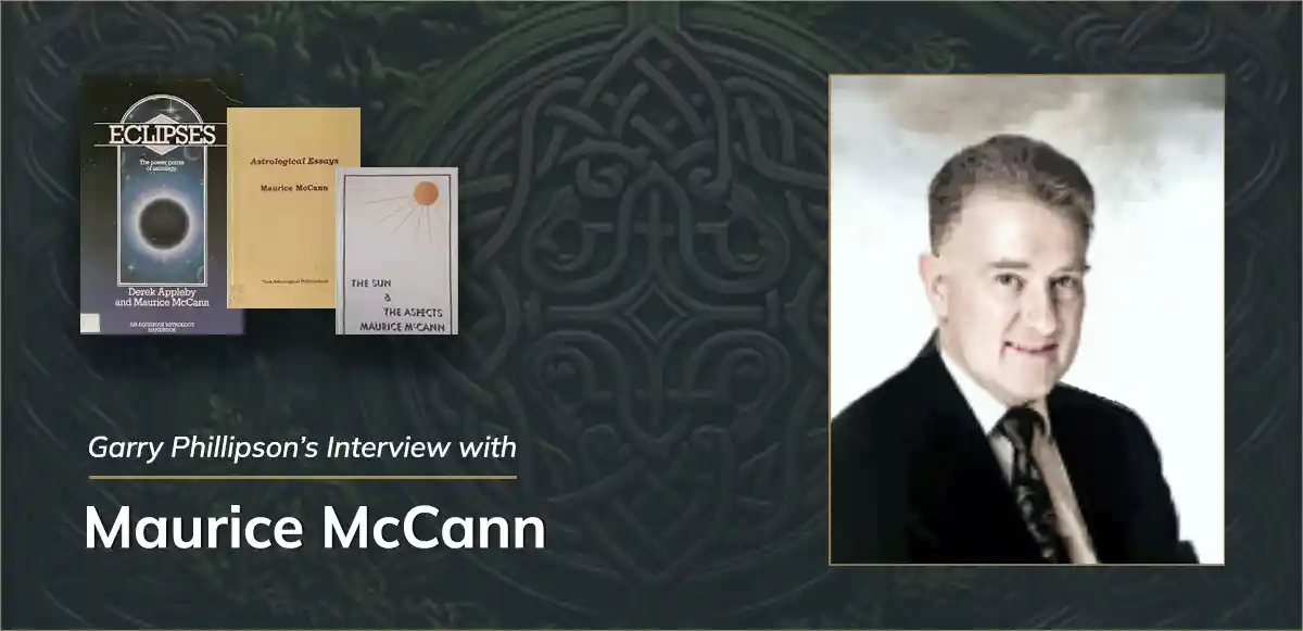 An interview with Maurice McCann by Garry Phillipson
